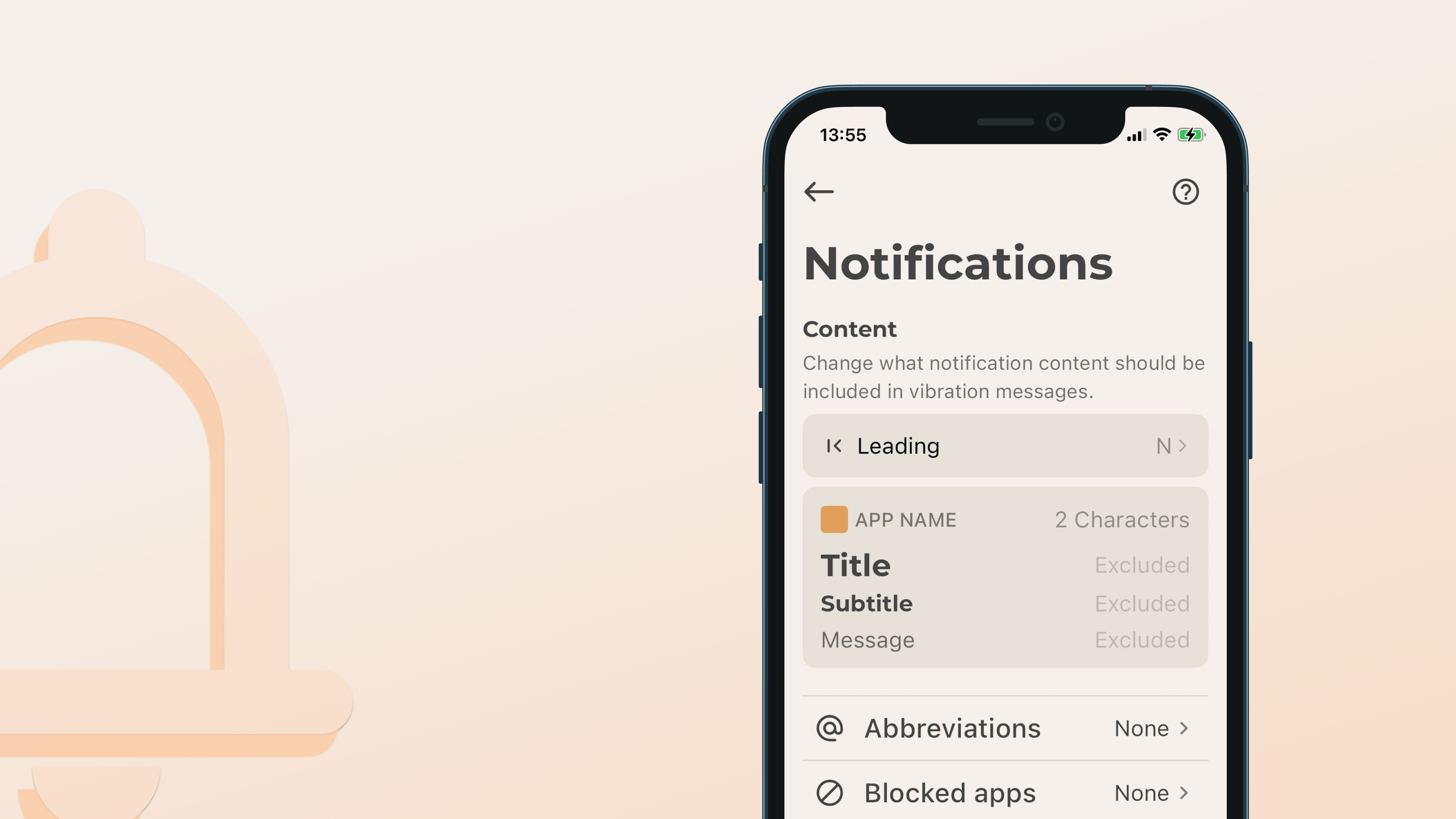 Phone notifications – xTactor
